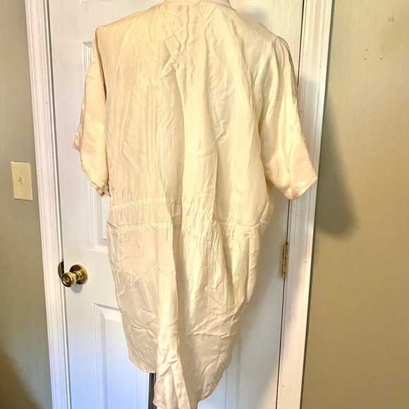Rebecca Taylor Cream Graphic Dolman Sleeve Tunic - Picture 6 of 9